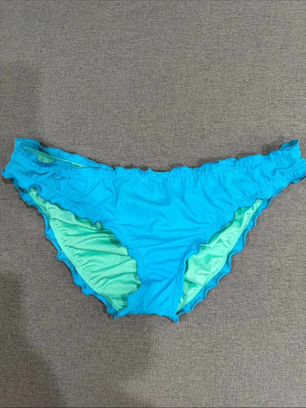 Victoria’s Secret Turquoise Ruffle Bikini Bottom